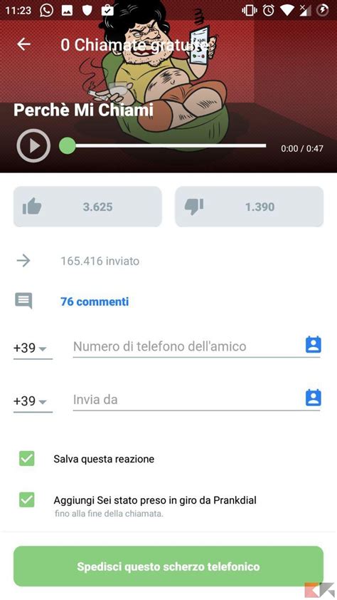 scherzi telefonici app.